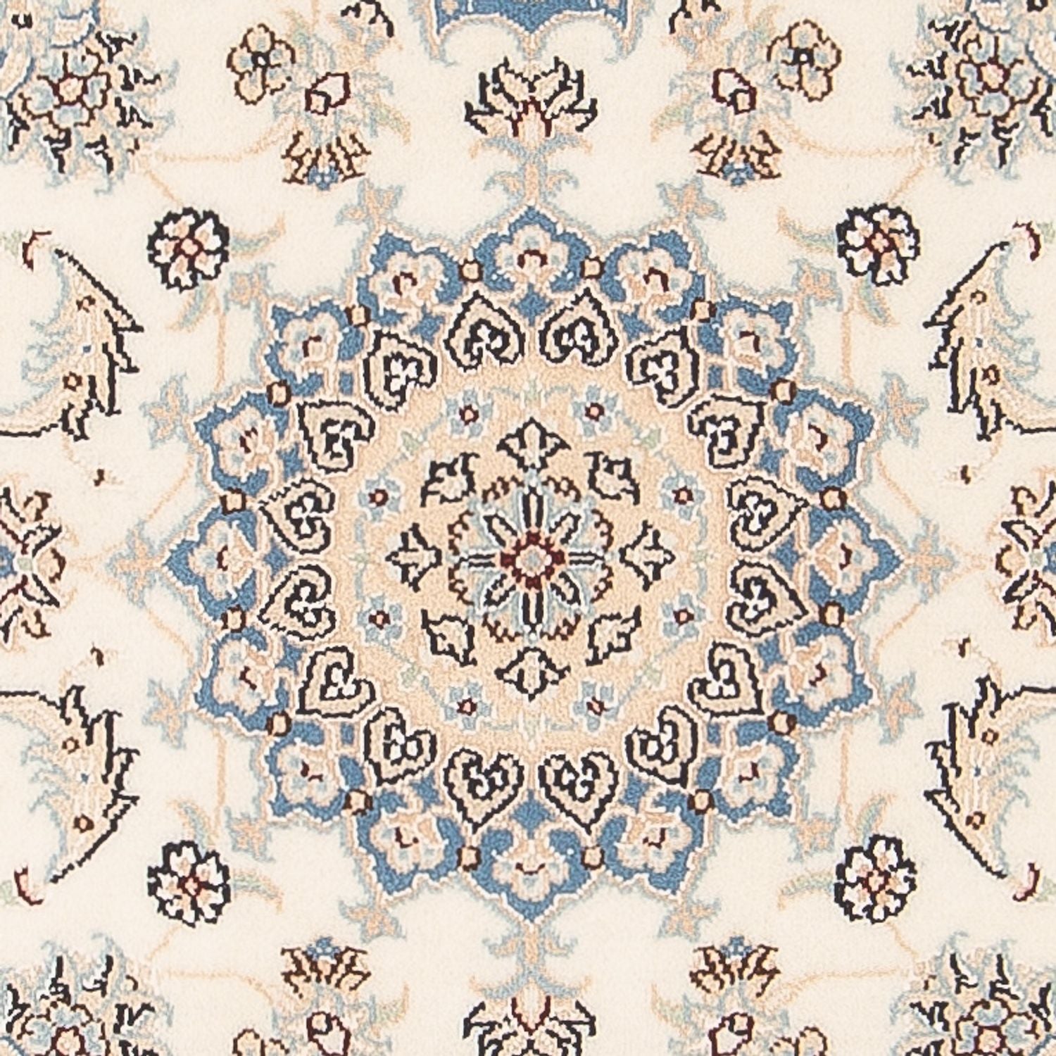 Perserteppich - Nain - Premium - 120 x 81 cm - creme