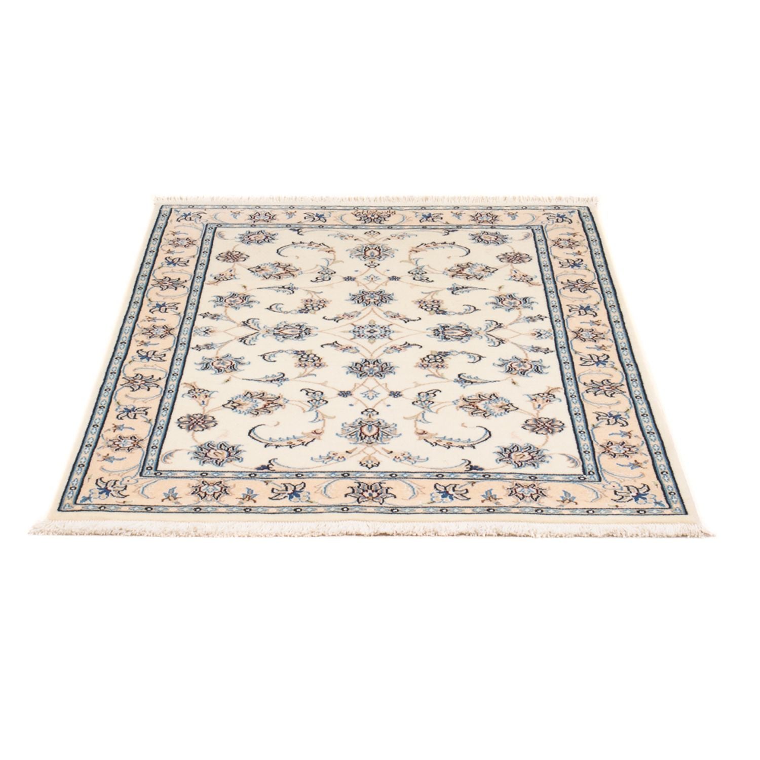 Perserteppich - Nain - Premium - 120 x 81 cm - creme