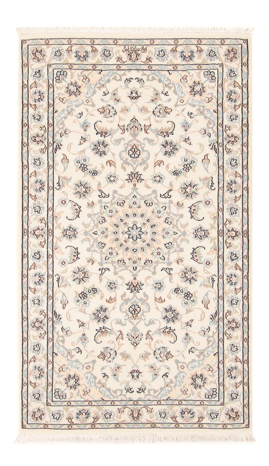 Perserteppich - Nain - Premium - 132 x 75 cm - creme