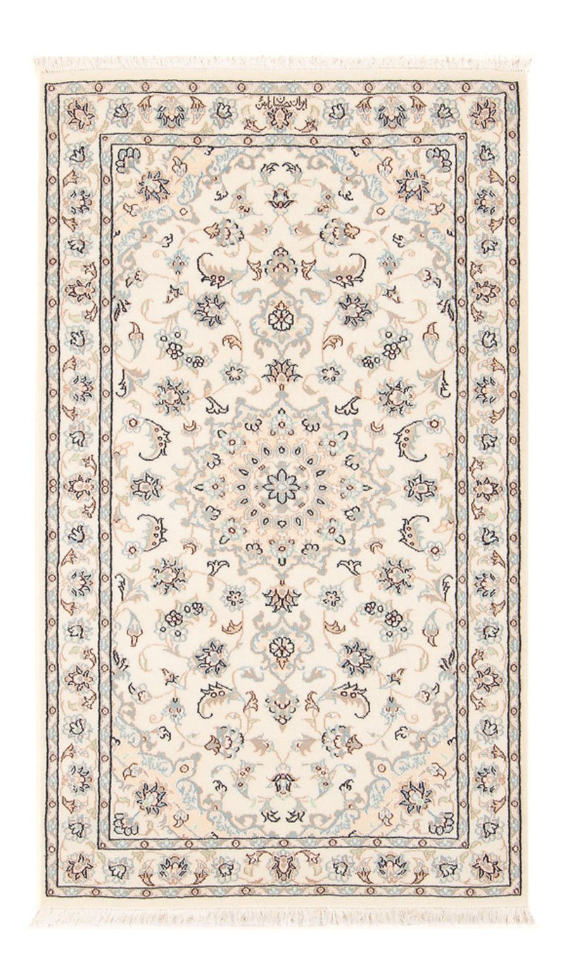 Perserteppich - Nain - Premium - 132 x 75 cm - creme