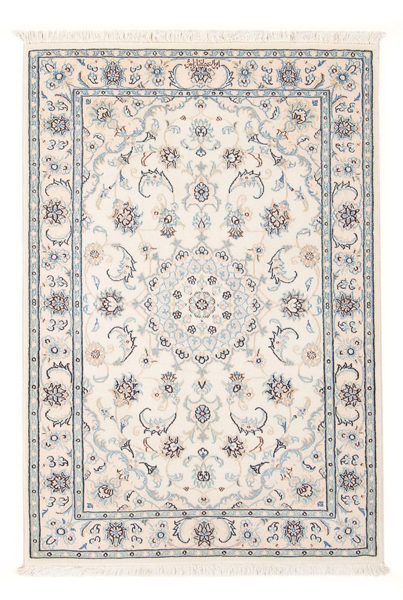 Perserteppich - Nain - Premium - 122 x 80 cm - creme