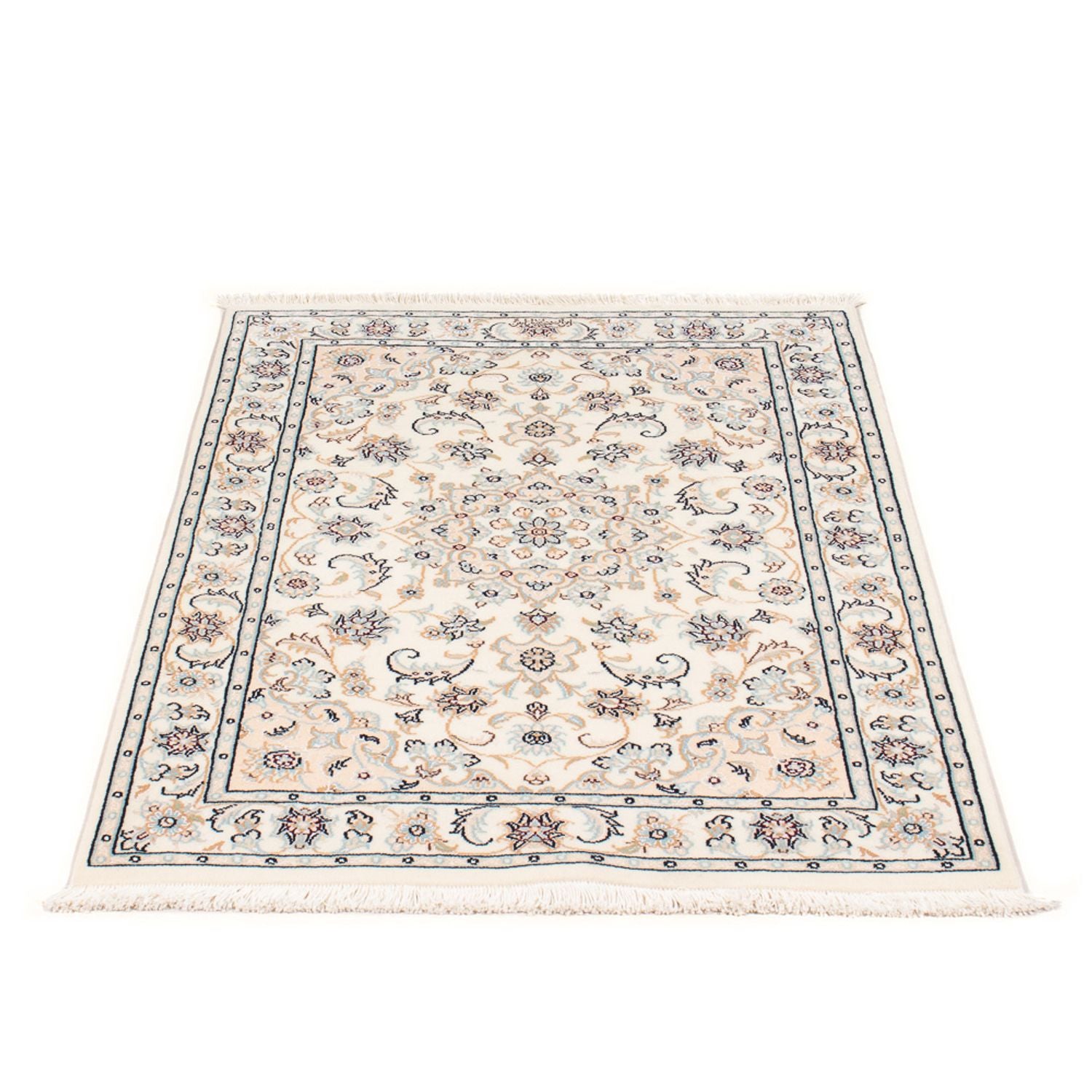 Perserteppich - Nain - Premium - 118 x 80 cm - creme
