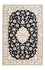 Perserteppich - Nain - Premium - 158 x 109 cm - dunkelblau