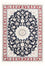 Perserteppich - Nain - Royal - 151 x 105 cm - dunkelblau