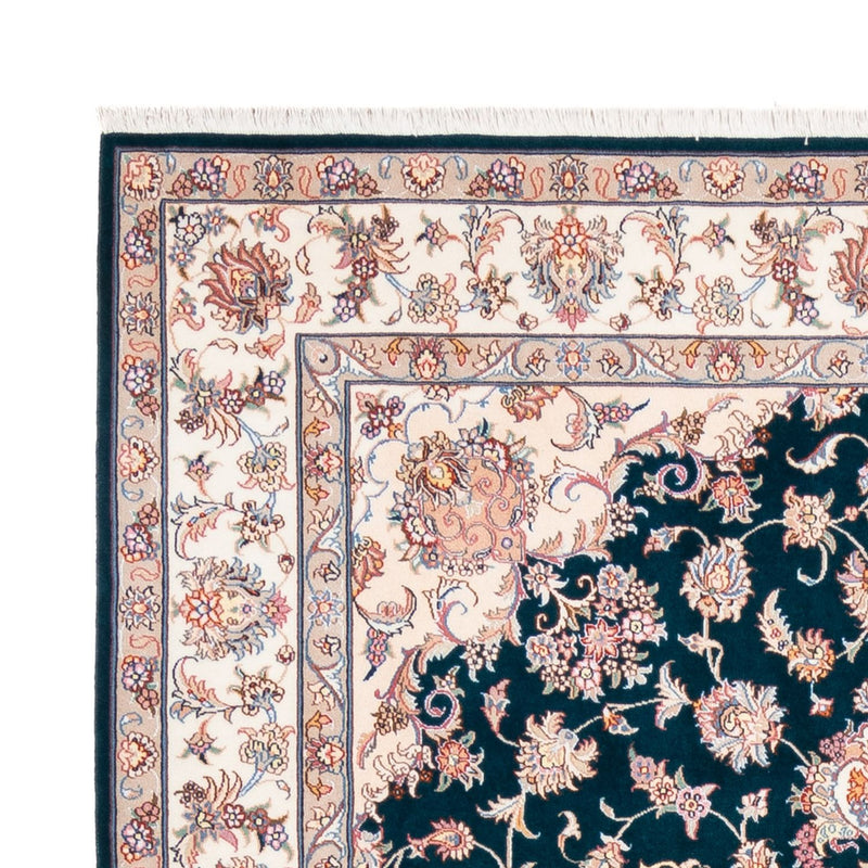 Perserteppich - Täbriz - Royal - 235 x 168 cm - dunkelgrün