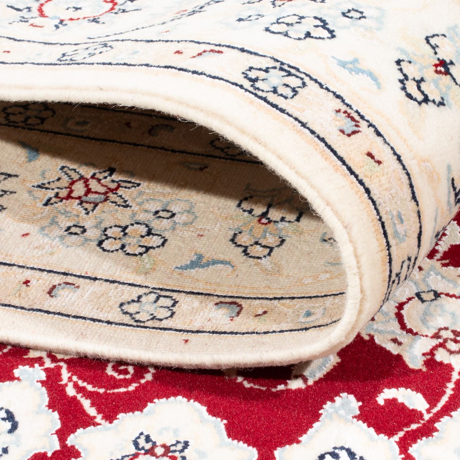 Perserteppich - Nain - Royal - 175 x 117 cm - rot