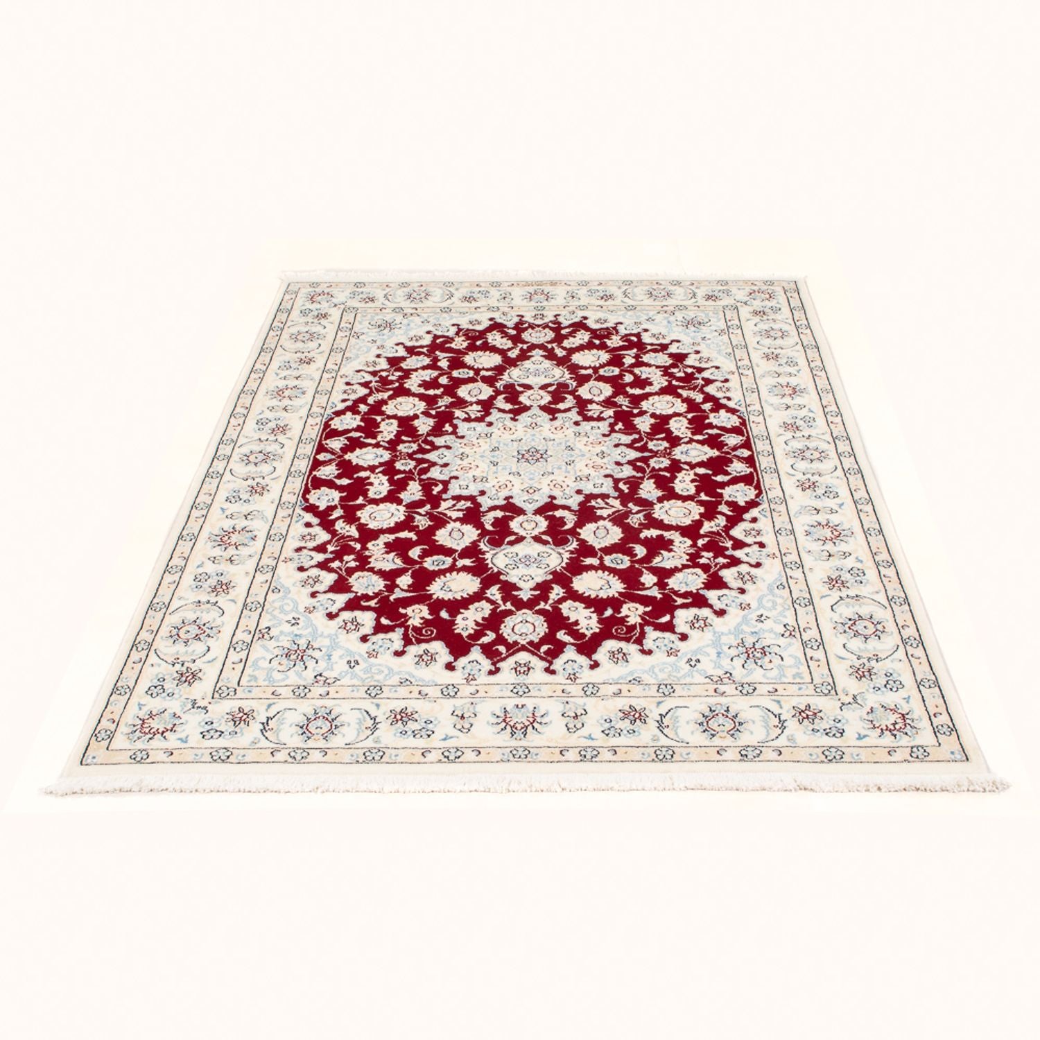 Perserteppich - Nain - Royal - 175 x 117 cm - rot