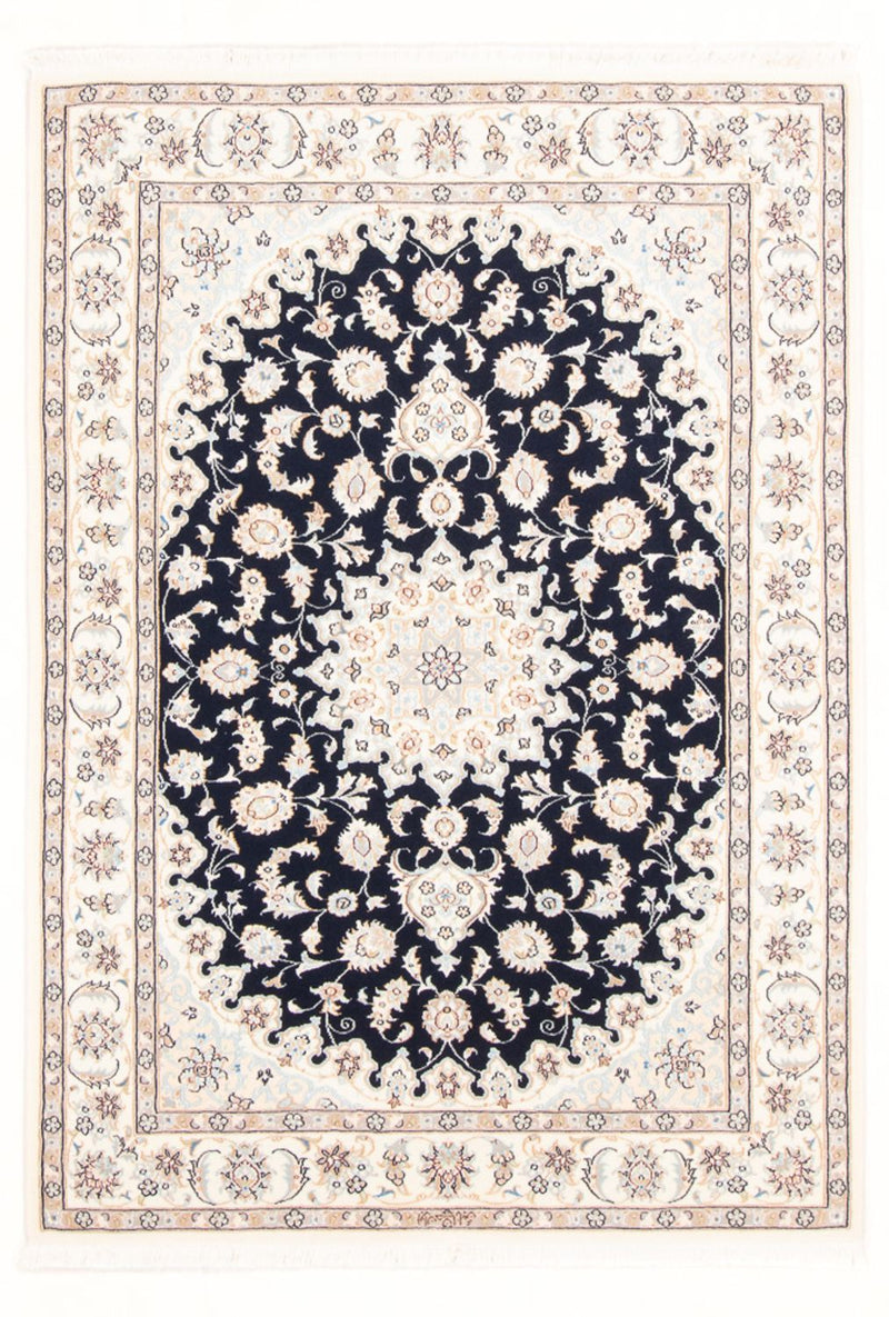 Perserteppich - Nain - Royal - 173 x 118 cm - dunkelblau