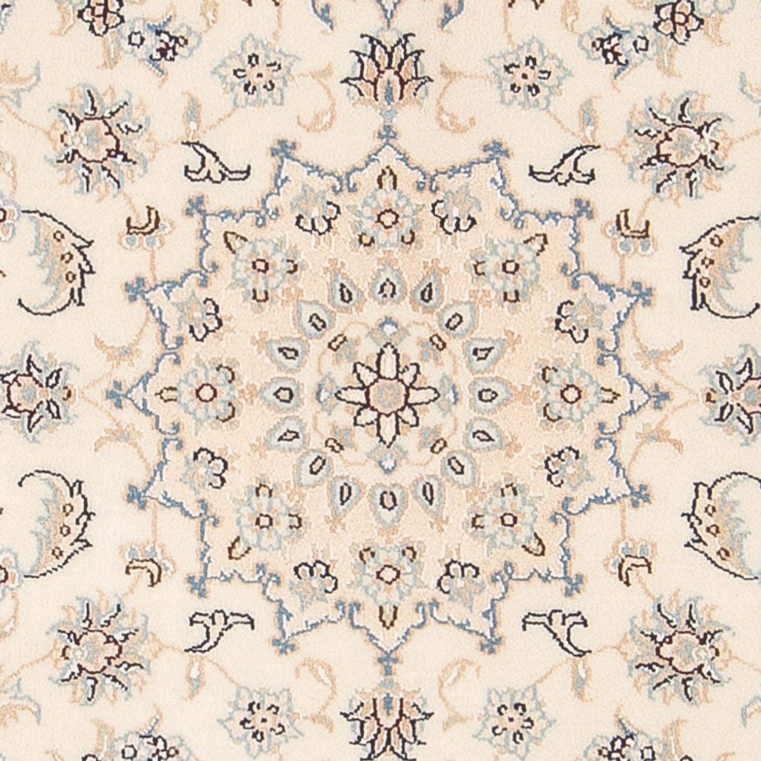 Perserteppich - Nain - Premium - 135 x 74 cm - creme