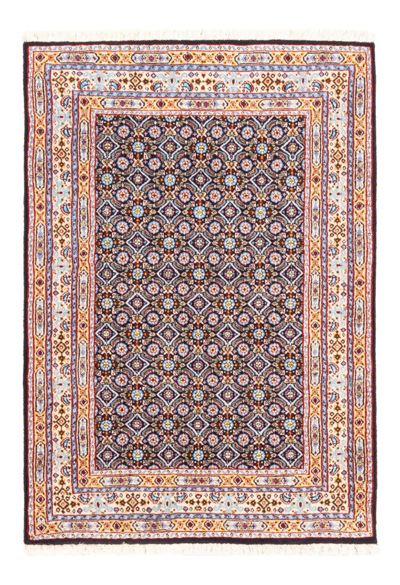 Perserteppich - Classic - 114 x 81 cm - dunkelblau