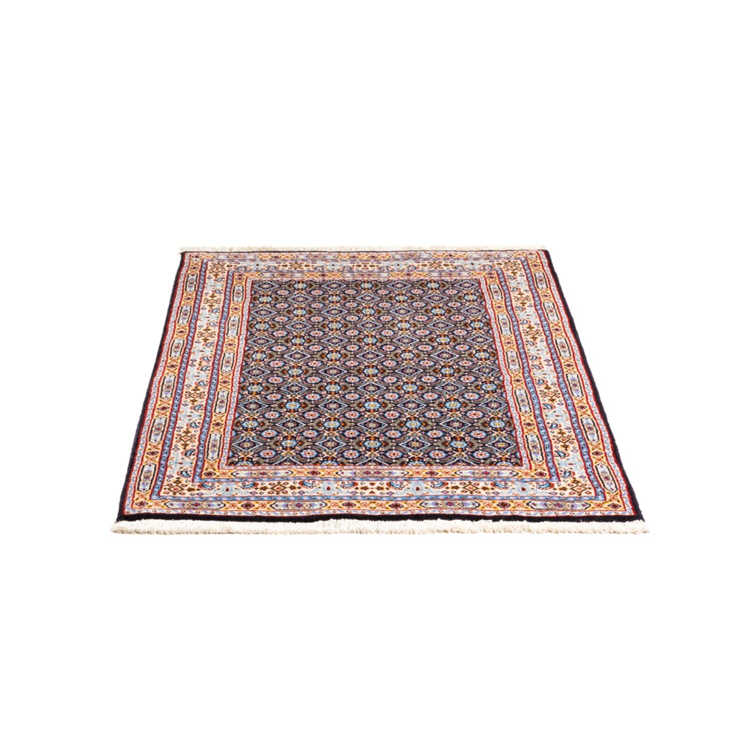 Perserteppich - Classic - 114 x 81 cm - dunkelblau