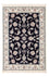 Perserteppich - Nain - Premium - 125 x 80 cm - dunkelblau