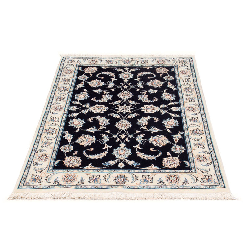 Perserteppich - Nain - Premium - 125 x 80 cm - dunkelblau