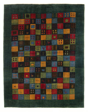 Gabbeh Teppich - Perser - 234 x 174 cm - mehrfarbig