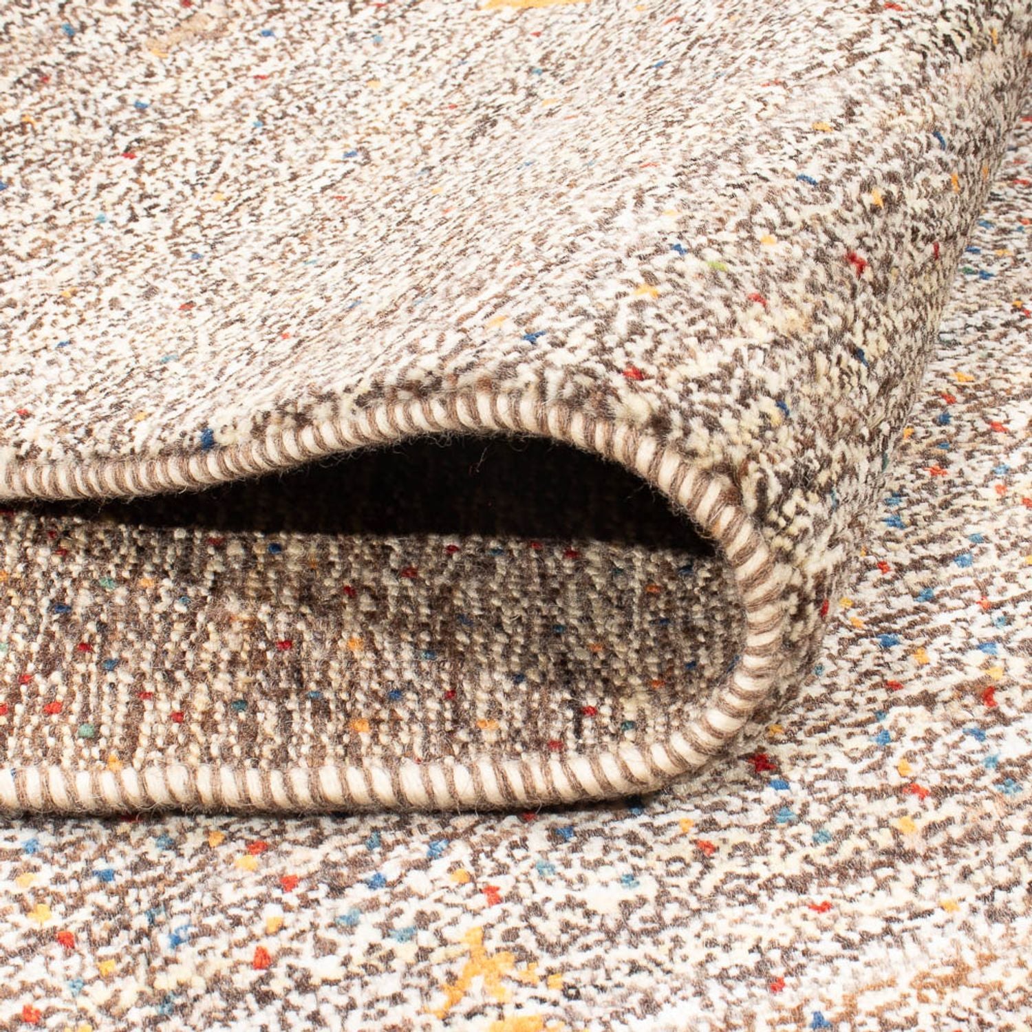Gabbeh Teppich - Perser - 243 x 178 cm - natur