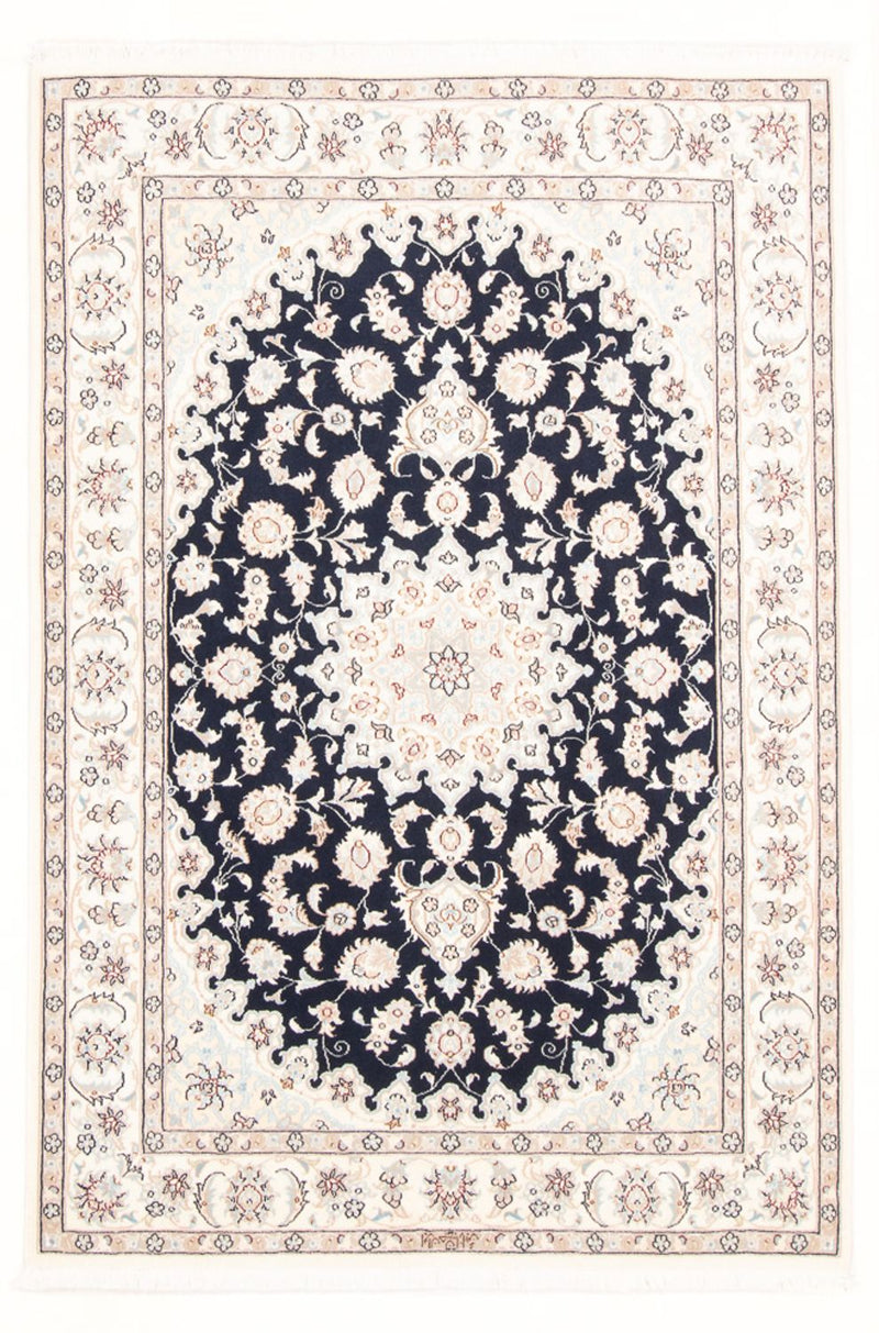 Perserteppich - Nain - Royal - 173 x 121 cm - dunkelblau