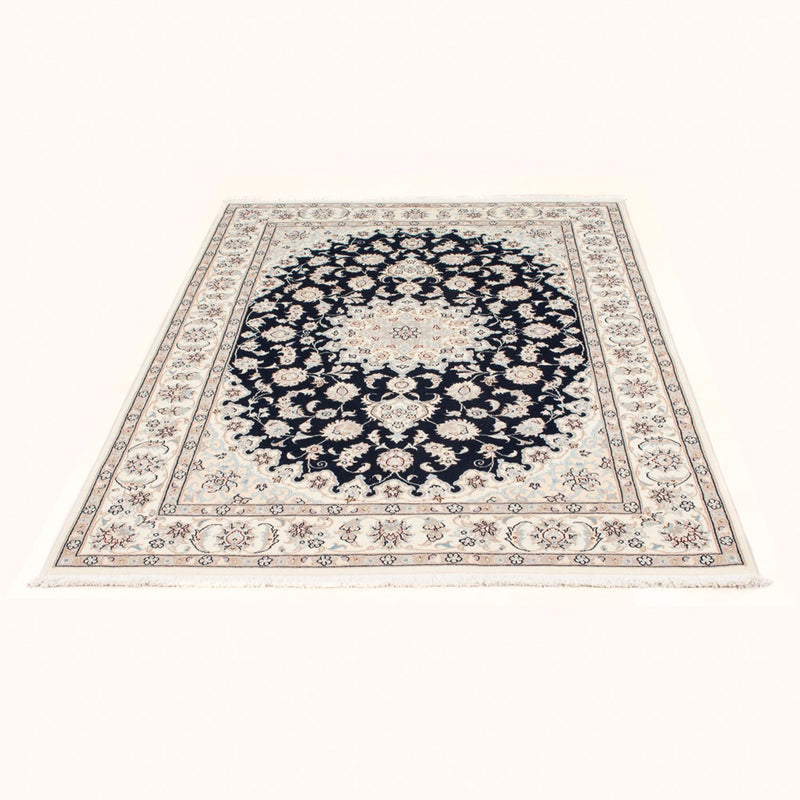 Perserteppich - Nain - Royal - 173 x 121 cm - dunkelblau