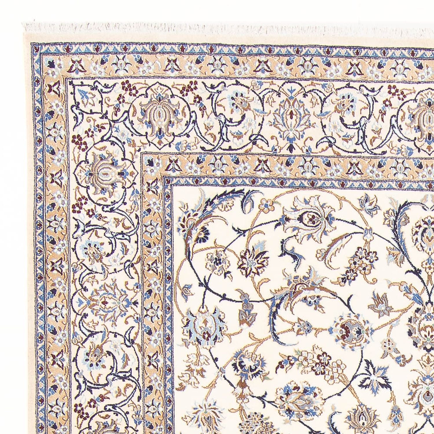 Perserteppich - Nain - Royal - 278 x 200 cm - creme