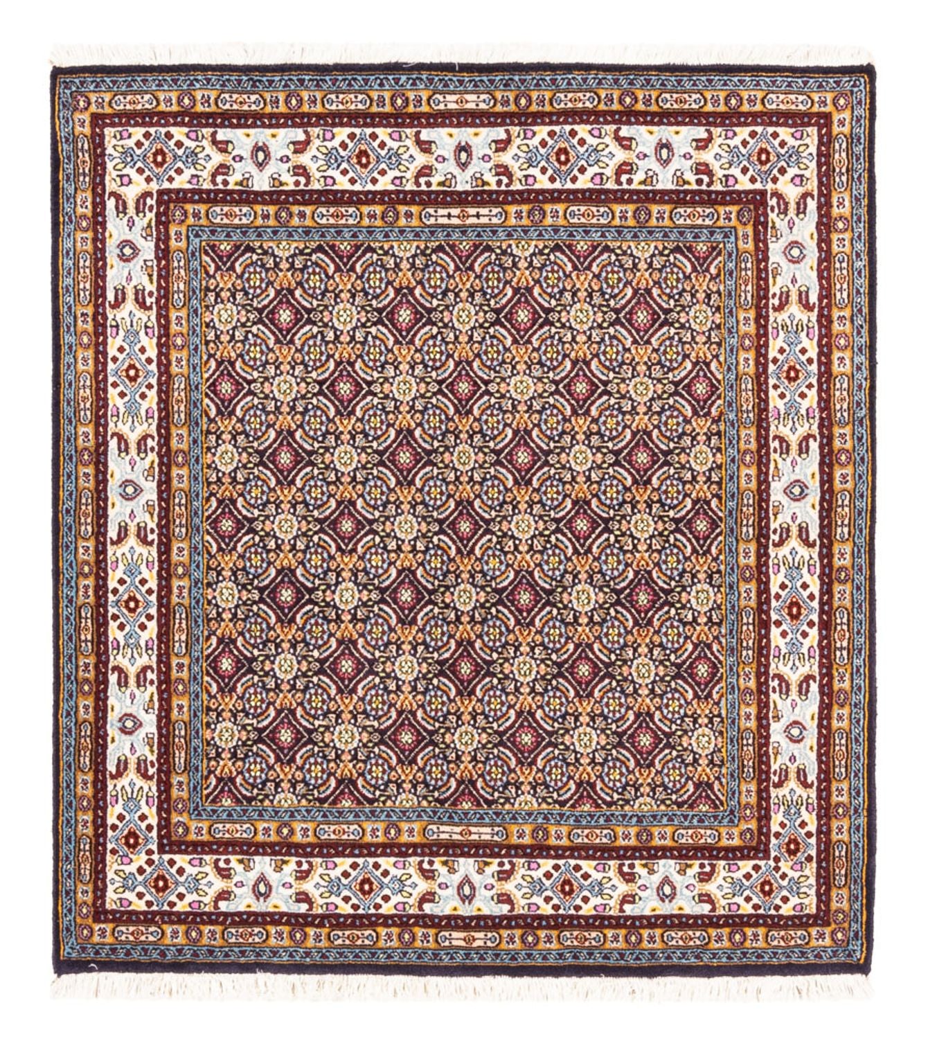 Läufer Perser - Classic - 100 x 100 cm - dunkelblau