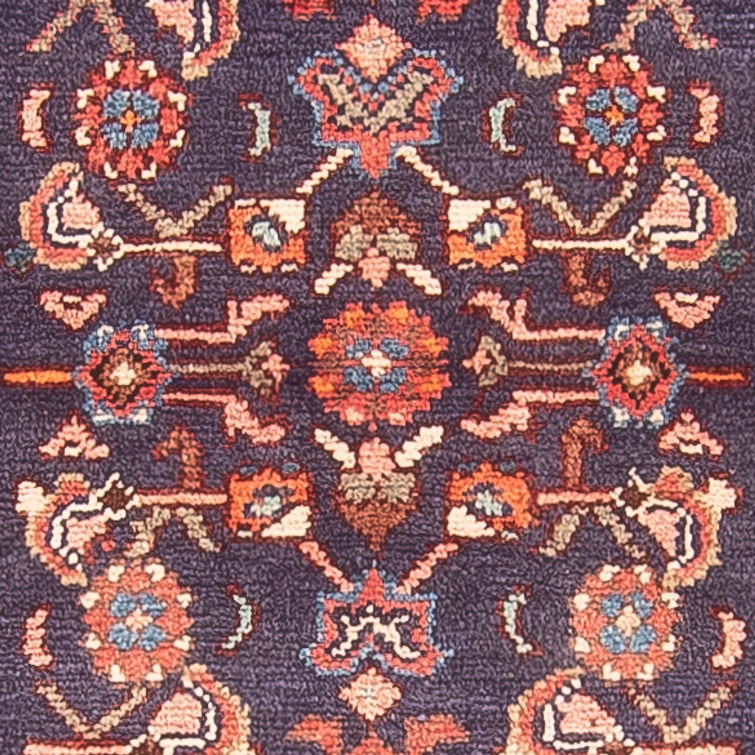 Läufer Perser - Nomadic - 305 x 104 cm - dunkelblau