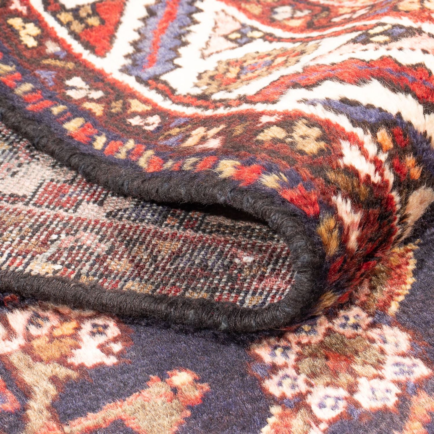 Läufer Perser - Nomadic - 290 x 103 cm - dunkelblau