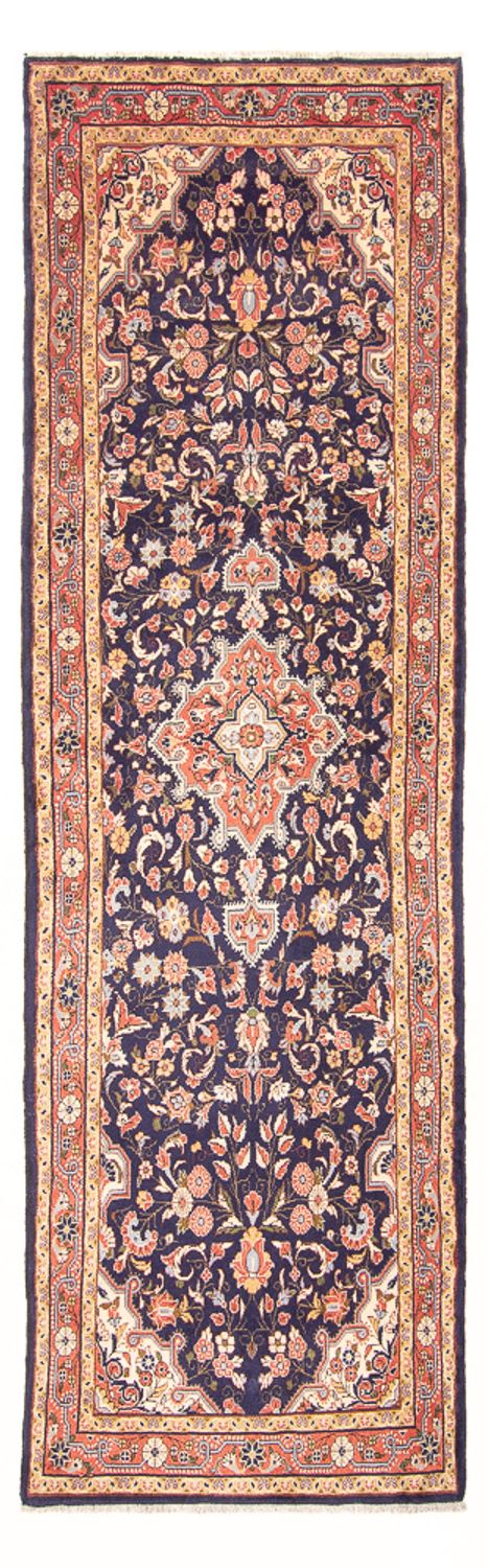 Läufer Perser - Nomadic - 336 x 102 cm - dunkelblau