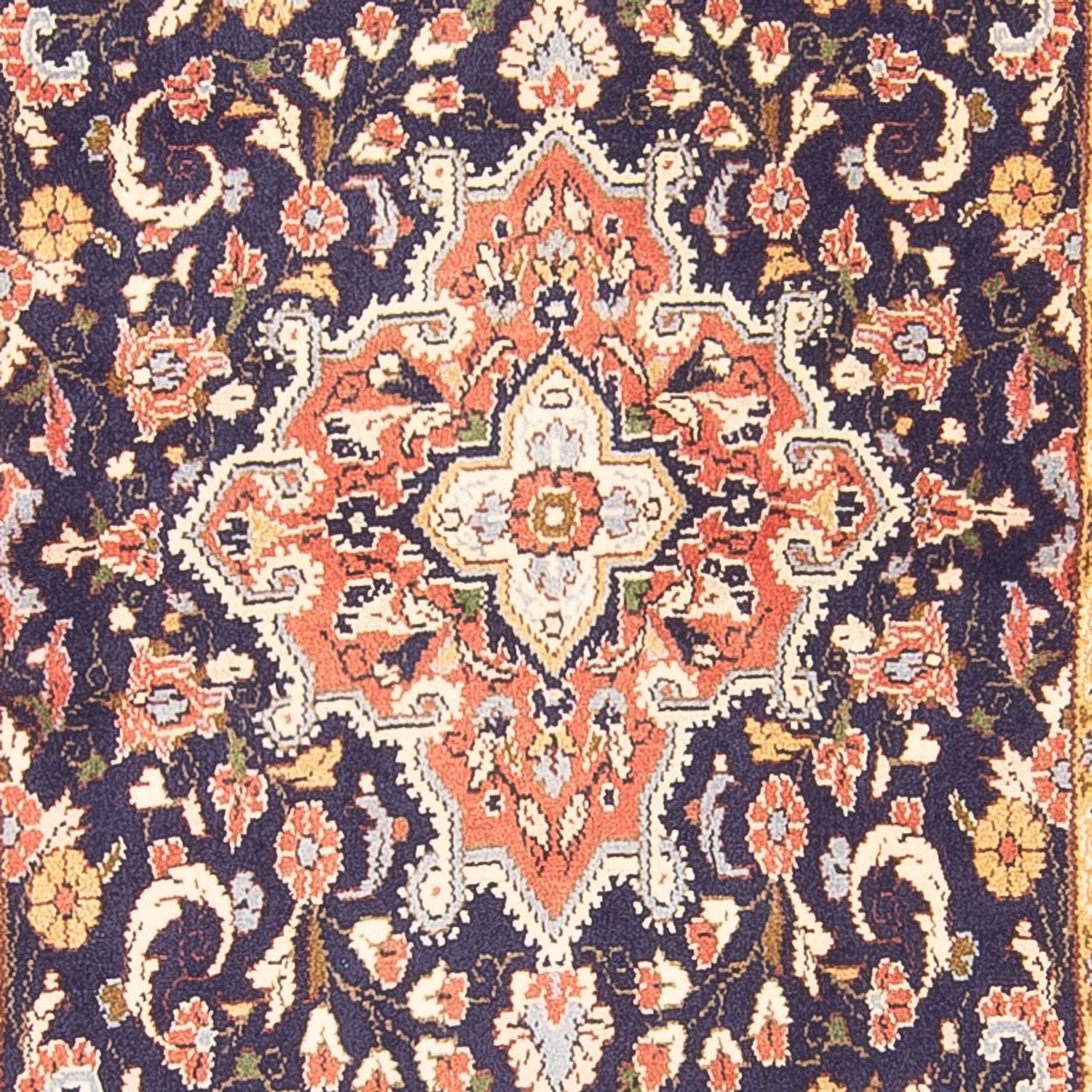 Läufer Perser - Nomadic - 336 x 102 cm - dunkelblau