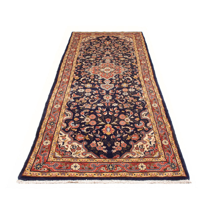 Läufer Perser - Nomadic - 336 x 102 cm - dunkelblau