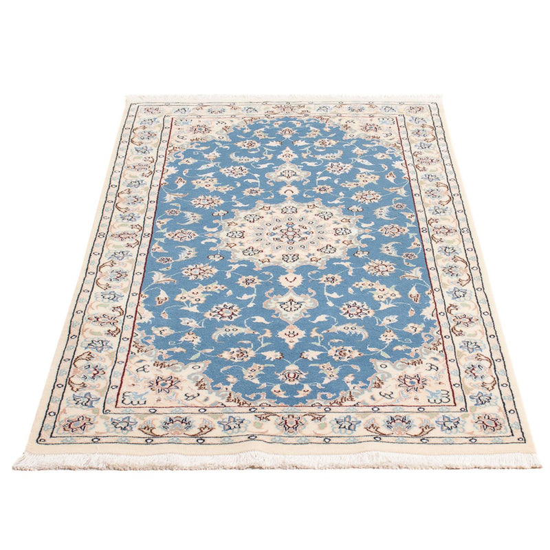 Perserteppich - Nain - Premium - 138 x 76 cm - hellblau