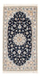 Perserteppich - Nain - Premium - 134 x 74 cm - dunkelblau
