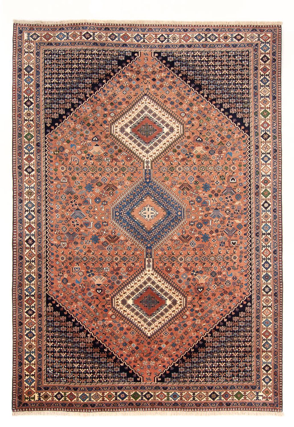 Perserteppich - Nomadic - 295 x 200 cm - rot