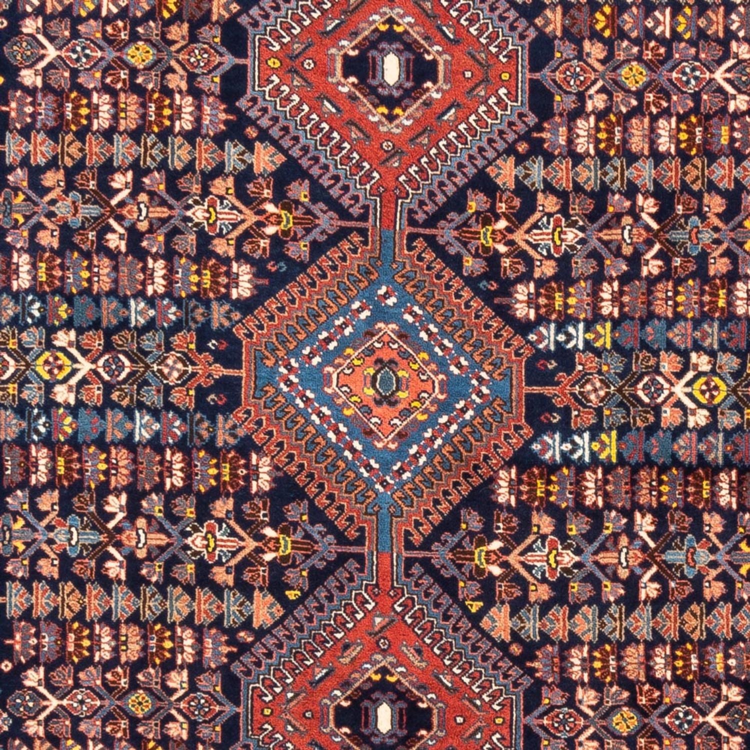 Perserteppich - Nomadic - 248 x 152 cm - dunkelblau