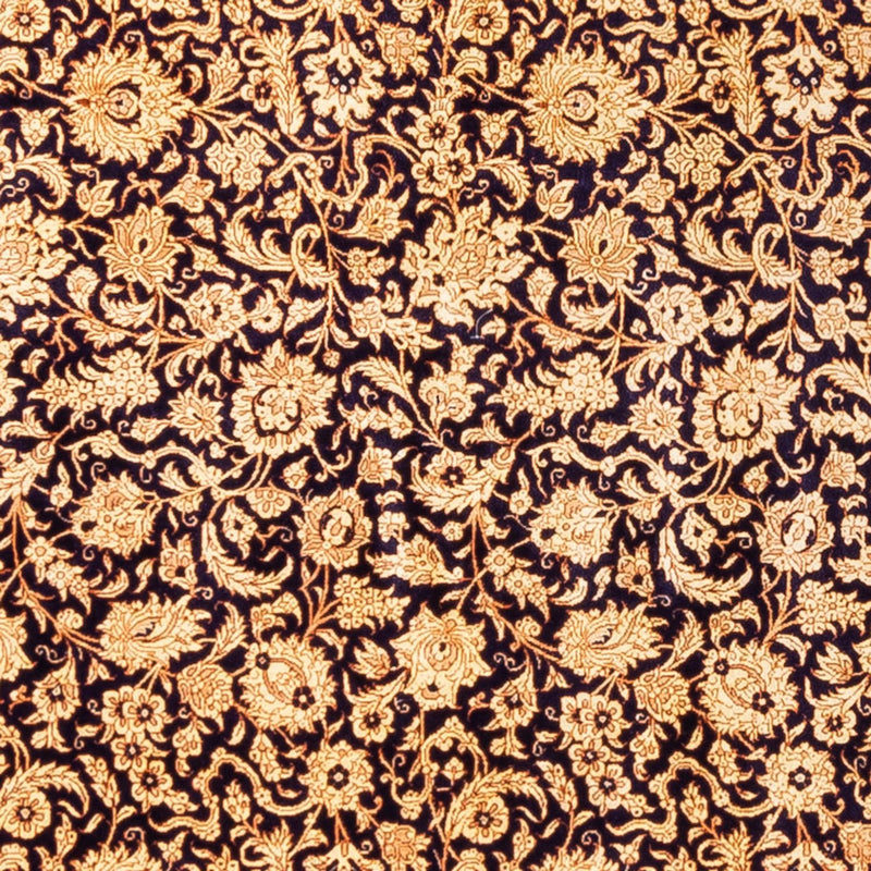 Seidenteppich - Ghom Seide - Premium quadratisch  - 247 x 243 cm - dunkelbeige