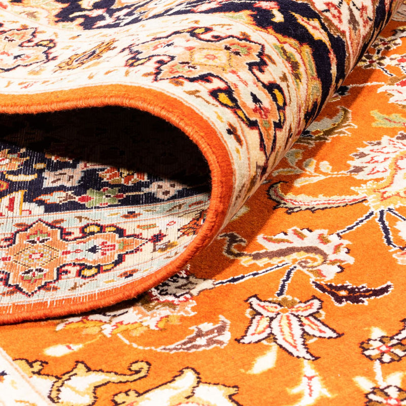 Perserteppich - Täbriz quadratisch  - 253 x 249 cm - orange