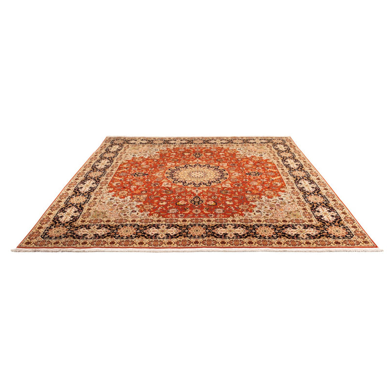Perserteppich - Täbriz quadratisch  - 253 x 249 cm - orange