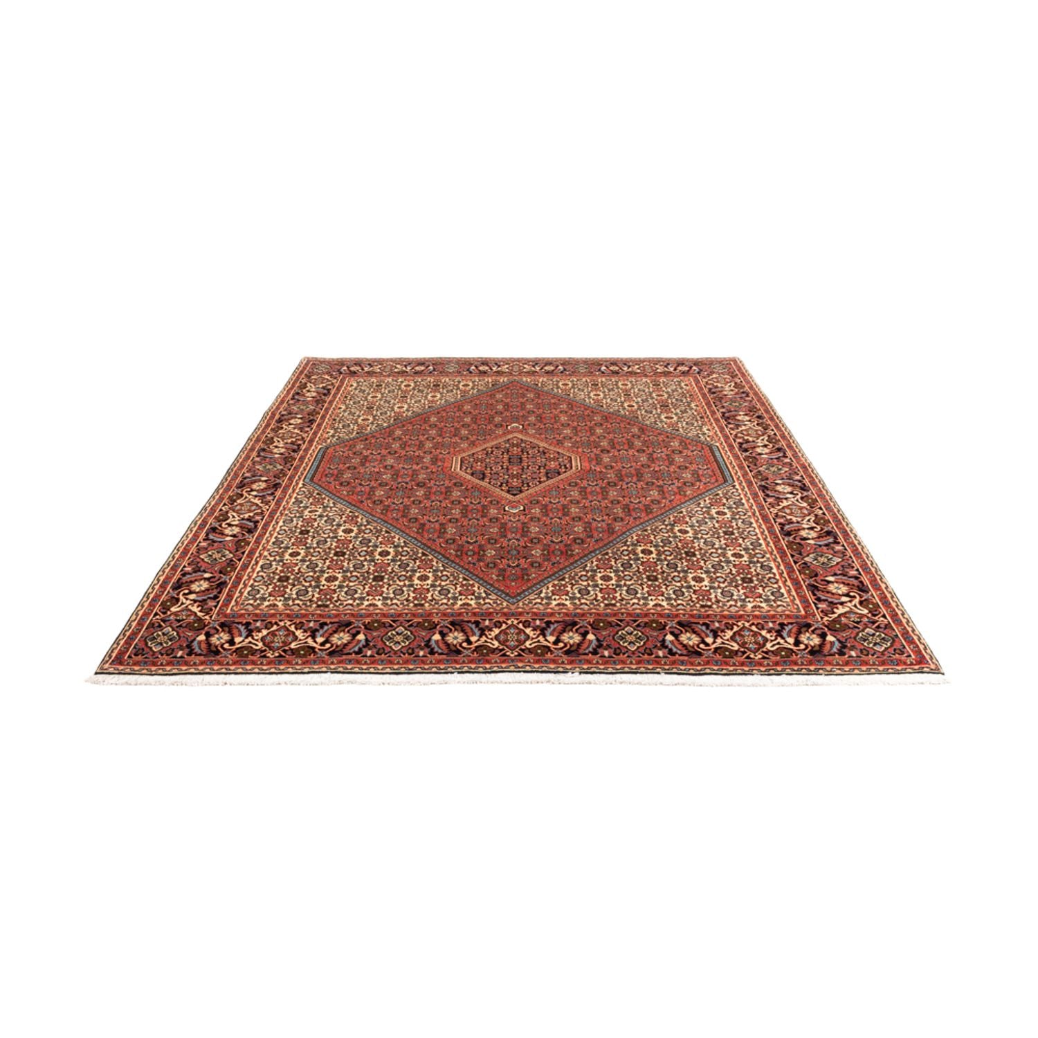 Perserteppich - Bidjar - Royal - 233 x 200 cm - hellrot