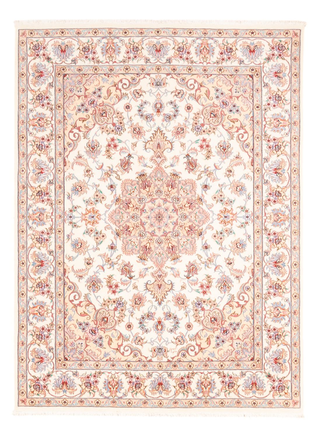 Perserteppich - Täbriz - 198 x 149 cm - creme