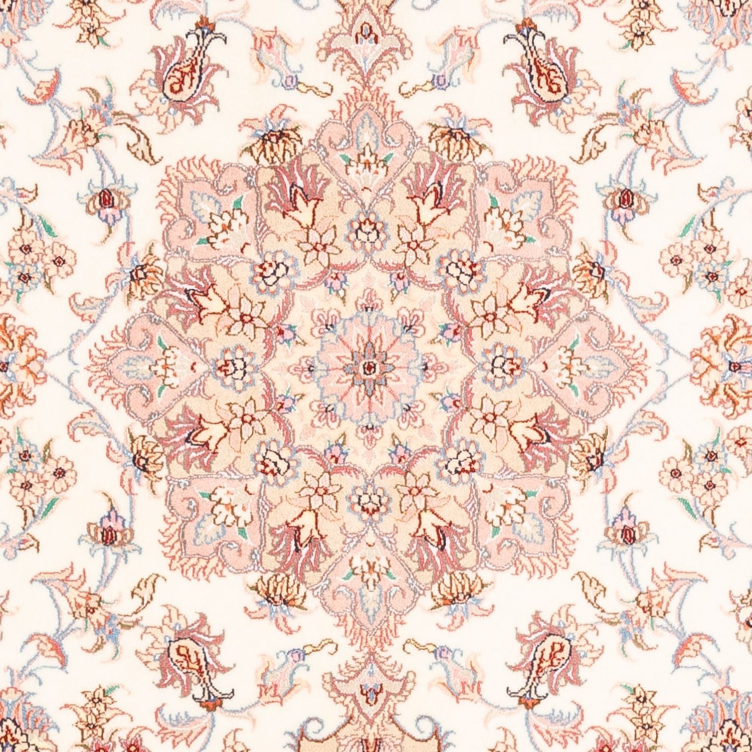 Perserteppich - Täbriz - 198 x 149 cm - creme