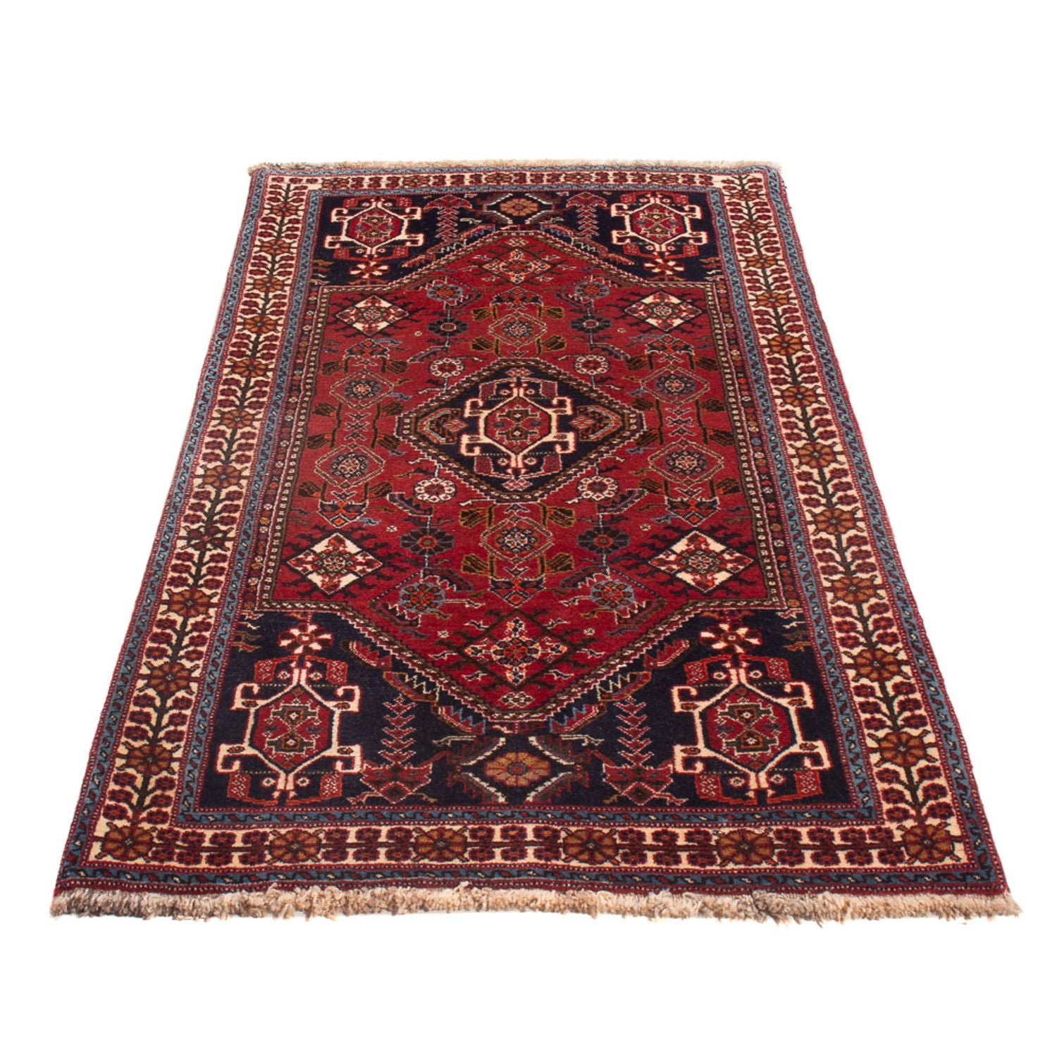 Perserteppich - Nomadic - 147 x 75 cm - rot