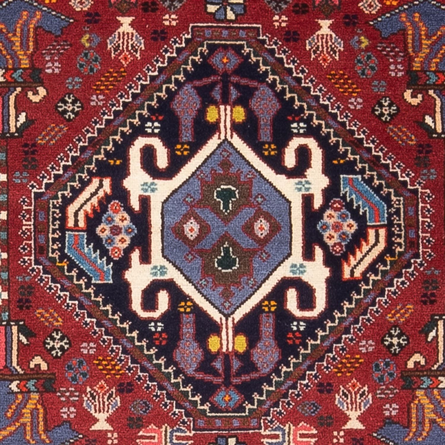 Perserteppich - Nomadic - 148 x 70 cm - rot
