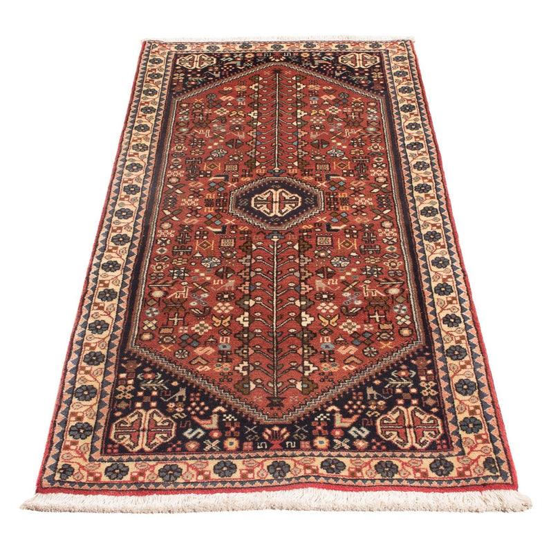 Perserteppich - Nomadic - 148 x 64 cm - rot
