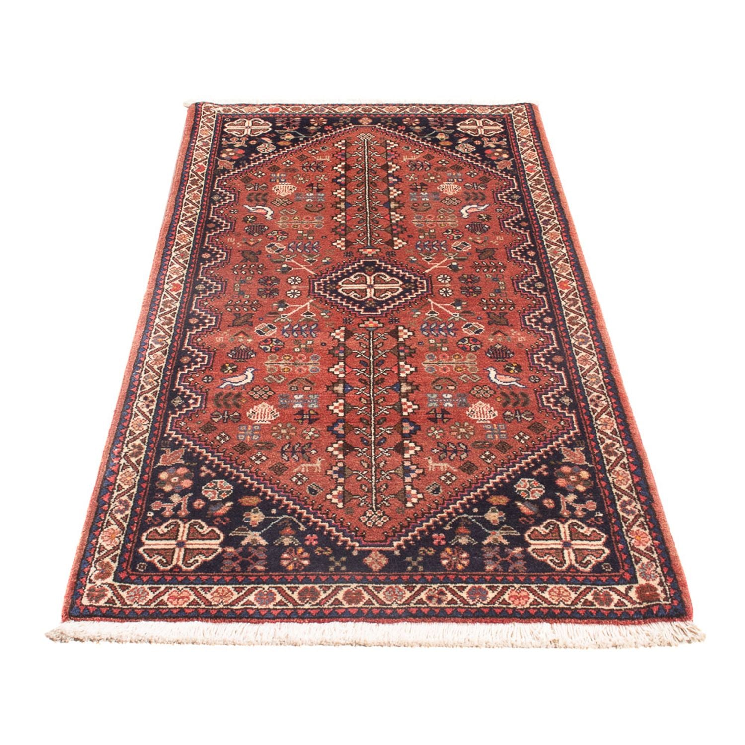 Perserteppich - Nomadic - 152 x 72 cm - rot