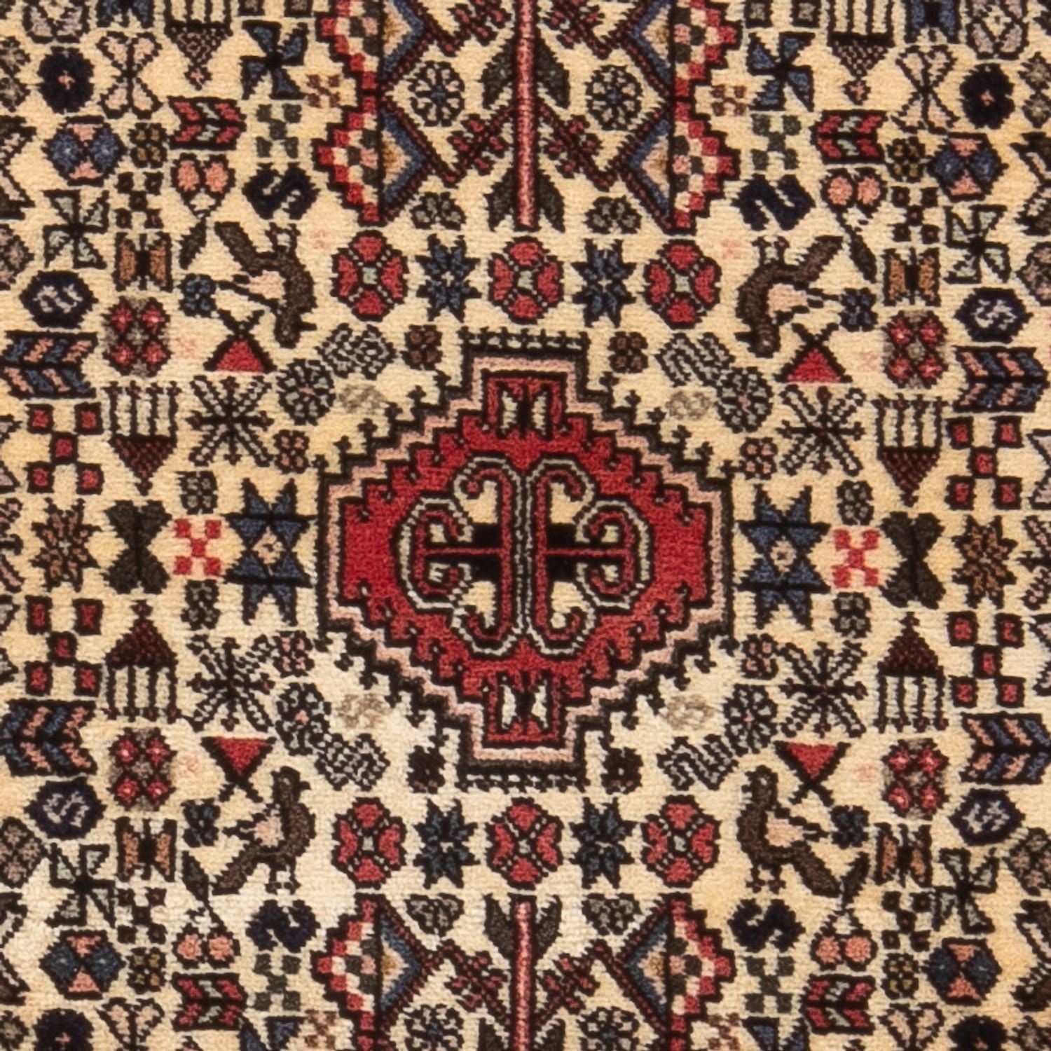 Perserteppich - Nomadic - 150 x 67 cm - creme