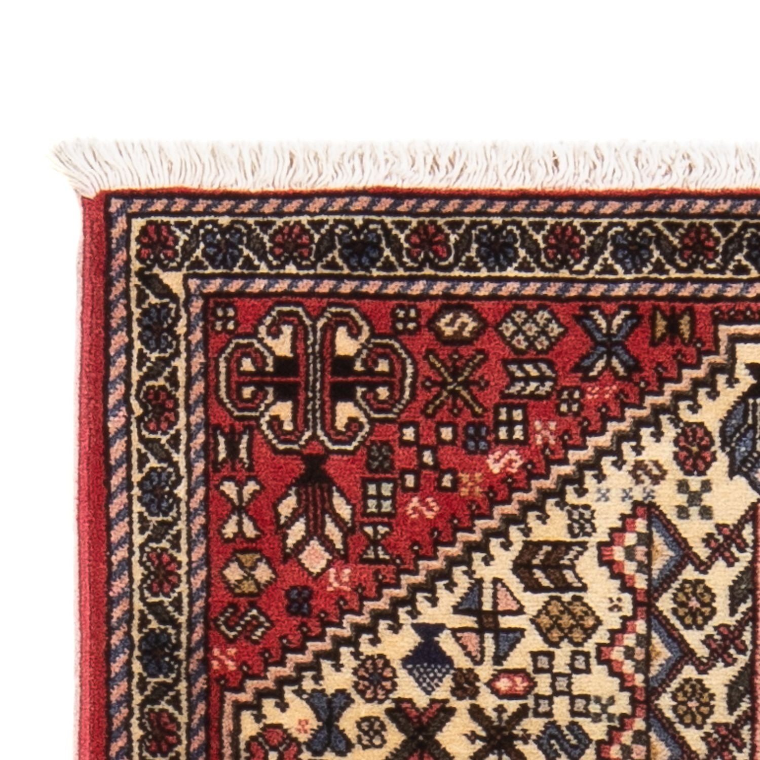 Perserteppich - Nomadic - 150 x 67 cm - creme