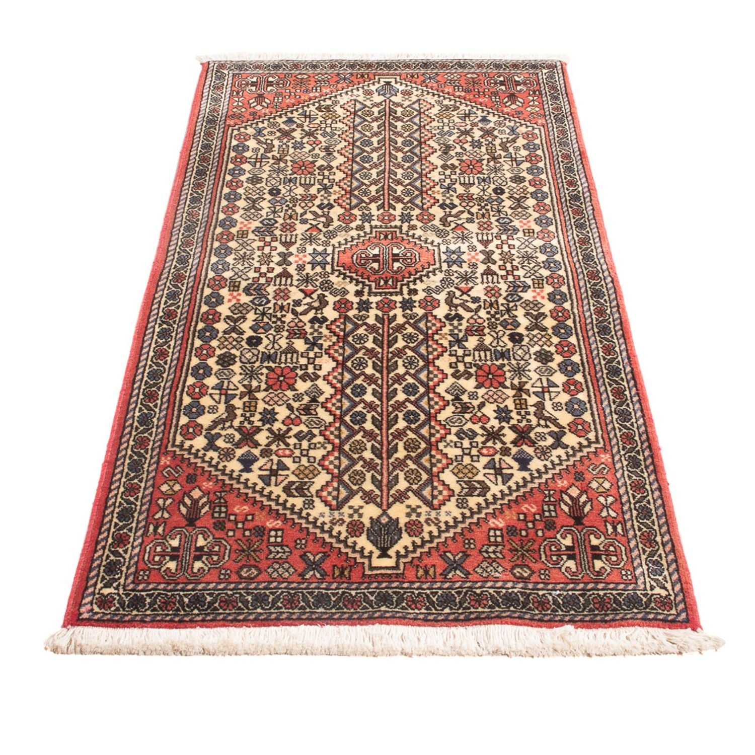 Perserteppich - Nomadic - 150 x 67 cm - creme