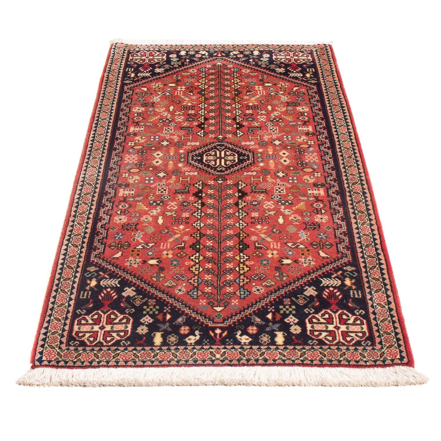 Perserteppich - Nomadic - 150 x 72 cm - rot