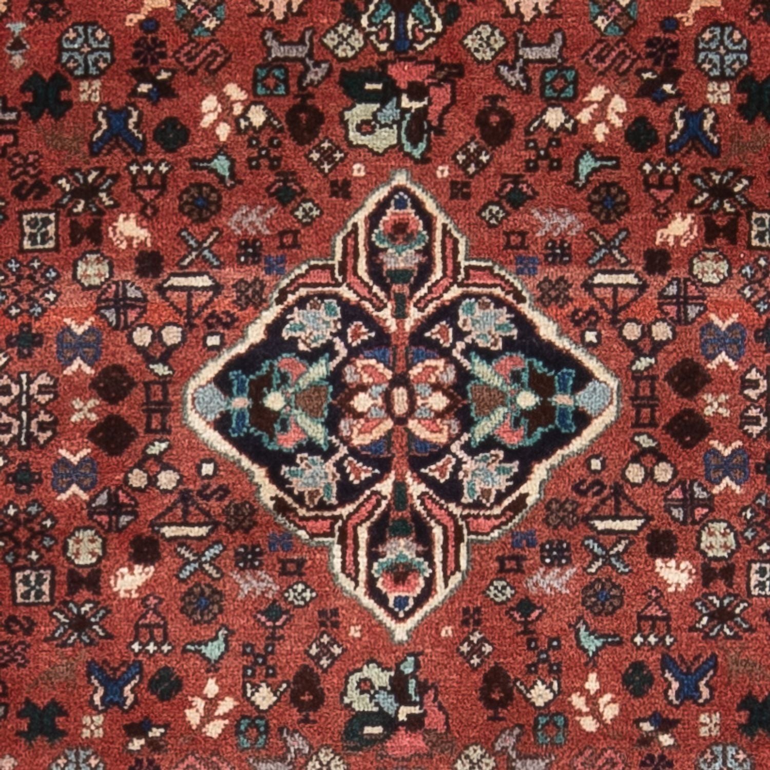 Perserteppich - Nomadic - 147 x 75 cm - rot