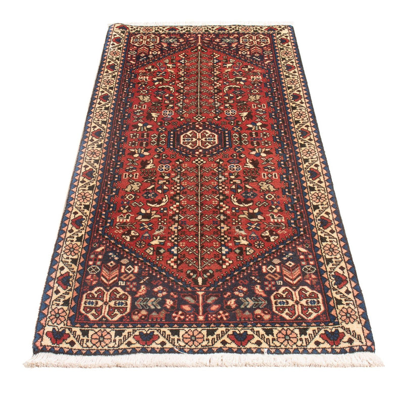 Perserteppich - Nomadic - 152 x 63 cm - rot