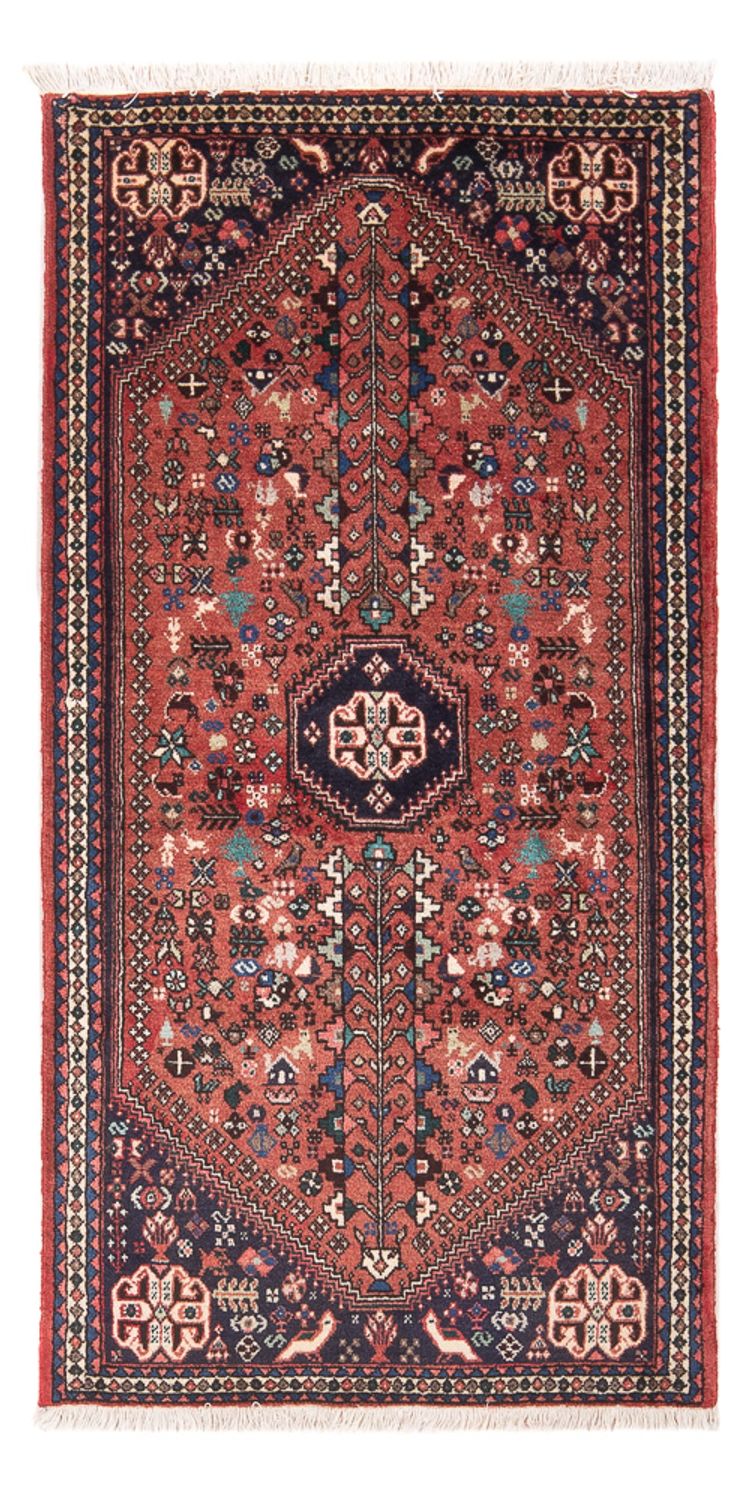 Perserteppich - Nomadic - 142 x 65 cm - rot