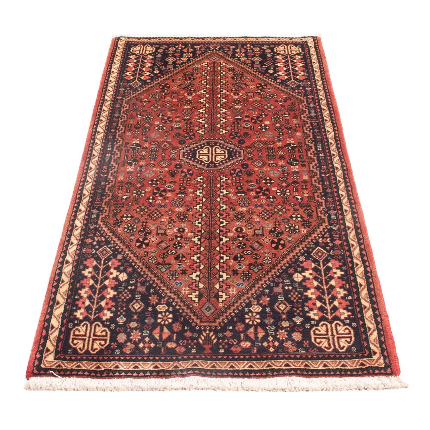 Perserteppich - Nomadic - 153 x 68 cm - rot